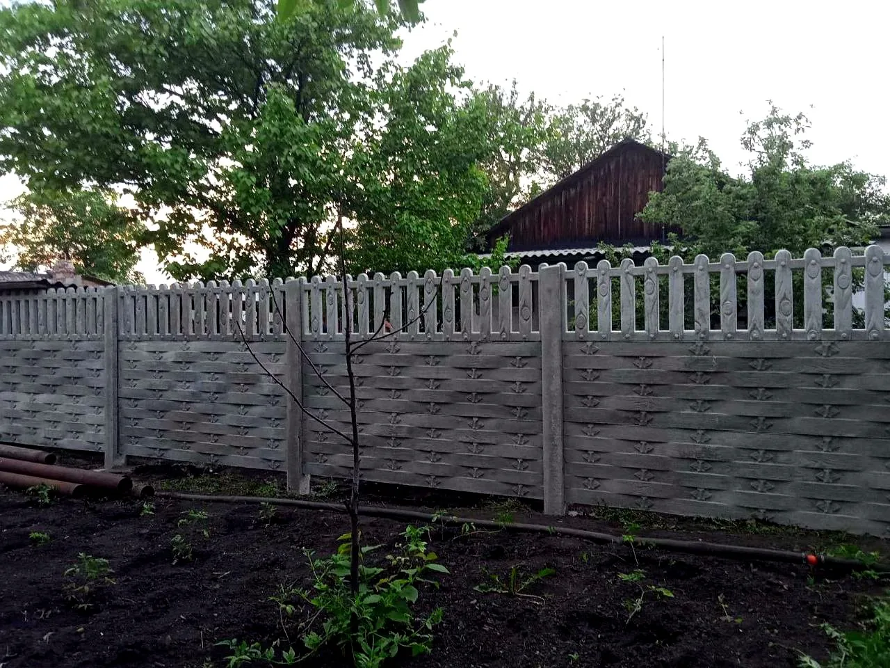 Еврозабор в Донецке объект 9